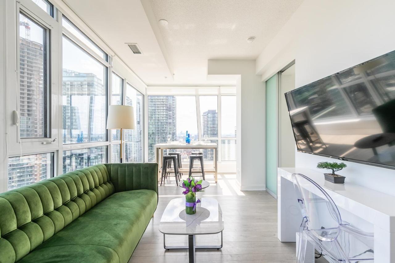 Luxury 2 Bedroom In The Heart Of Entertainment District W/ Cn Tower View Торонто Екстер'єр фото