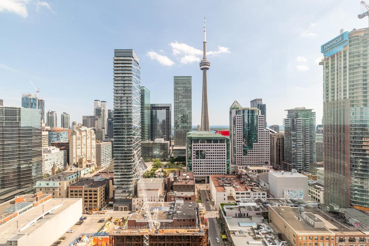 Luxury 2 Bedroom In The Heart Of Entertainment District W/ Cn Tower View Торонто Екстер'єр фото