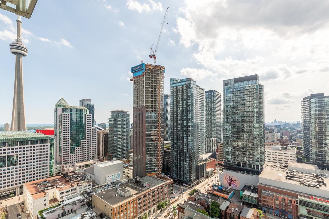 Luxury 2 Bedroom In The Heart Of Entertainment District W/ Cn Tower View Торонто Екстер'єр фото